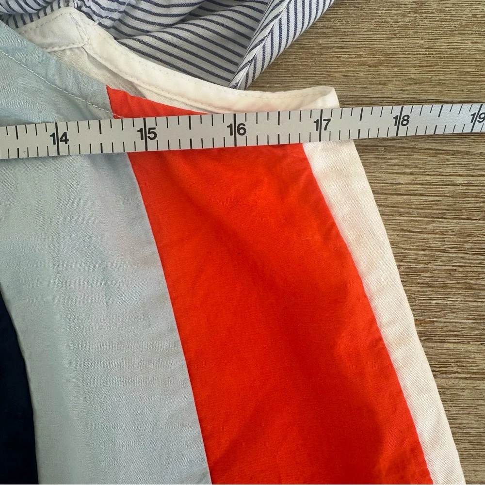 NWT Maeve Anthropologie Medley Patchwork off the Shoulder Top, Size 6 - Picture 6 of 6